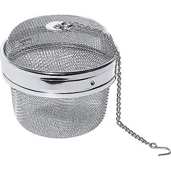 Cedník a síto Síto na čaj a bylinky s řetízkem, průměr 100 mm | CONTACTO, 3300/100