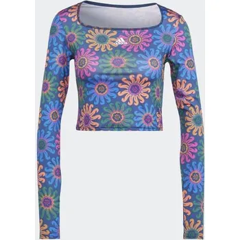 Dámské tričko Adidas FARM CROP LS IM2360 M + DÁREK