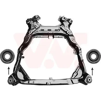 Příslušenství karosérie Pomocný rám / souprava nosičů VAN WEZEL 2754690