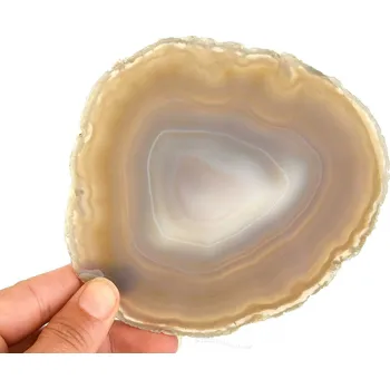 Přírodní kámen Achát přírodní plátek z Brazílie 148g
