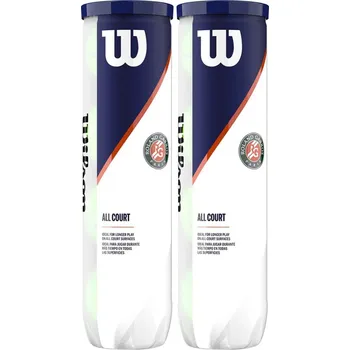 Tenisový míč Tenisové míče Wilson Roland Garros All Court 2x 4BALL