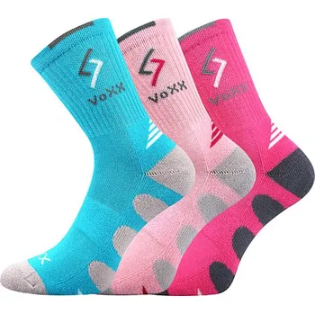 Pánská móda Dívčí ponožky VoXX - Tronic dívka, růžová, tyrkys Barva: Mix barev, Velikost: 35-38