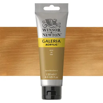 Vodová barva Akrylová barva Winsor & Newton 120ml - Gold