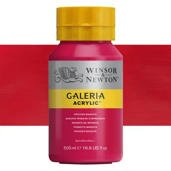Výtvárné potřeby Akrylová barva Winsor & Newton 500ml - Process Magenta
