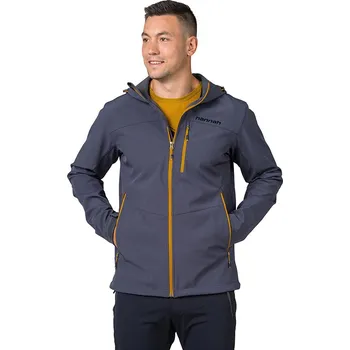 Pánská softshellová bunda Bunda Hannah SHELTON Man, india ink Velikost: 3XL