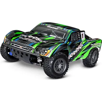 RC model auta Traxxas Traxxas Slash 1:10 BL-2S 4WD RTR (zelený)