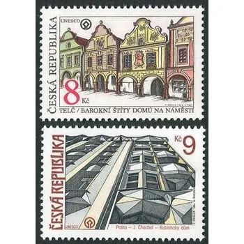 Poštovní známka Česká pošta (1994) č. 39-40 ** - Česká republika - Krásy naší vlasti (série)
