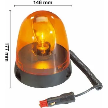 Maják A.M.A. S.P.A. Rotační maják magnetický 24V, serie ONE
