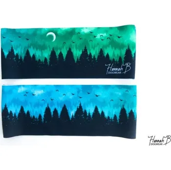 Čelenka HannahB dogwear Čelenka dogsports - V lese - smaragdová