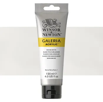Vodová barva Akrylová barva Winsor & Newton 120ml - Mixing White