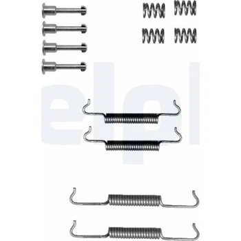 Brzdová čelist Sada příslušenství, parkovací brzdové čelisti DELPHI LY1273