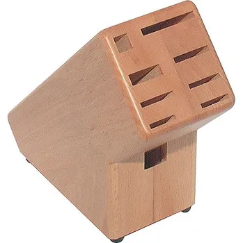 Stojan na vizitku Dřevěný podstavec na nože 190x100x210 mm | CONTACTO, 3660/009