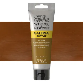 Vodová barva Akrylová barva Winsor & Newton 120ml - Raw Sienna