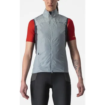 Cyklistická vesta Castelli Unlimited Puffy W Vest XS světle modrá/šedá - 10 % pro přihlášené BFEXTRA10