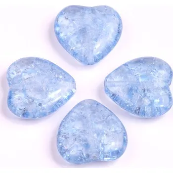 Dětské navlékací korálky Korálky srdíčka č.3918 (15x16mm)