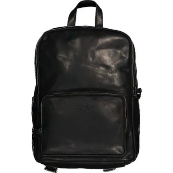 Městský batoh Pánský kožený batoh do práce La-146 černý, LederArt