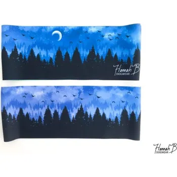 Čelenka HannahB dogwear Čelenka dogsports - V lese - modrá