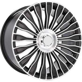 Alu kolo Alu kola Racing Line I0313, 21x10 5x112 ET35, černá + leštění (zátěžová) vhodné pro Mercedes S W222 (2014-2020)