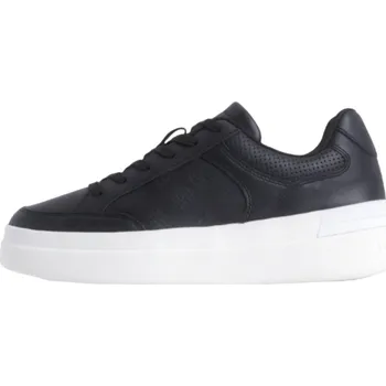 Dámské tenisky TOMMY HILFIGER DÁMSKÉ BOTY EMBOSSED COURT SNEAKER BLACK FW0FW07297 BDS Velikost: 39