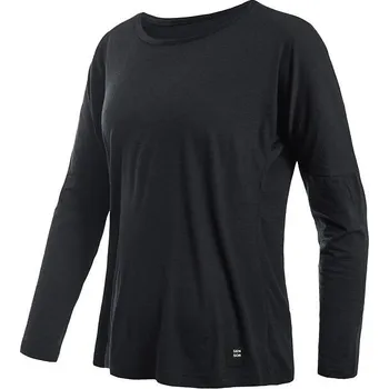 SENSOR MERINO AIR traveller dámské triko dl.rukáv černá Velikost: XL