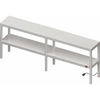 Dětský stůl Nástavba s ohřevem na dvoupatrový stůl 1600x400x700 mm | STALGAST, 982234160