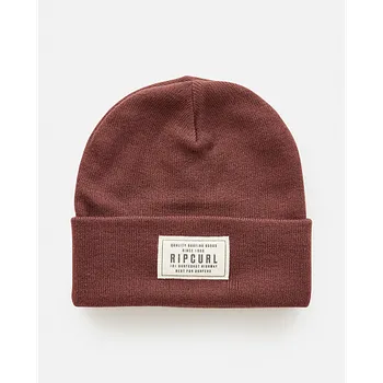 Čepice Zimní čepice Rip Curl PREMIUM SURF TALL BEANIE Brown velikost O/S