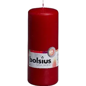 Bolsius Válec 60x150 bordó svíčka RAL