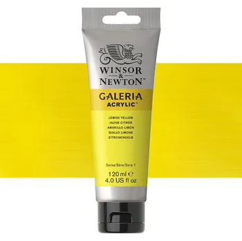 Výtvarná barva Akrylová barva Winsor & Newton 120ml - Lemon Yellow