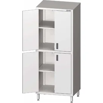 Zahradní skříň Skladová skříň křídlové dveře 800x700x2000 mm | STALGAST, 981577080