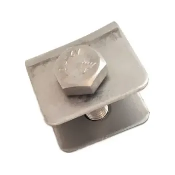 Hřebík Konzole/variabilní držák se šroubem koncový KLAHOS KD nerezový pro uchycení kotevní kabelové svorky na sloup