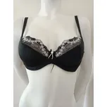Vyztužená podprsenka s kosticí 047 černá - Kostar 70C