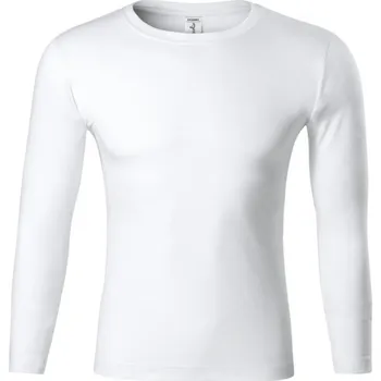 Pánské tričko Piccolio Tričko Progress LS P75, dlouhý rukáv, unisex MAL-P750013 S Bílá