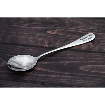 Svatební dekorace Svatební lžíce se jmény novomanželů