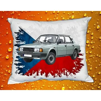 Povlak na polštářek Polštář s Českým autem 018 (auta České výroby)