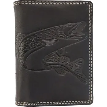 Peněženka Kožená peněženka výška ŠTIKA BLACK TILLBERG