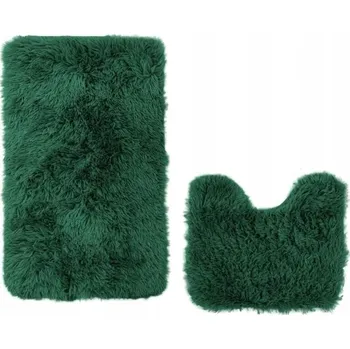 Koupelnová předložka Koupelnová sada koberců MEGAN zelená