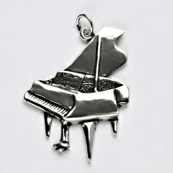 Přívěsek Stříbrný přívěsek piano - P231 (Stříbrný hudební nástroj piano - přívěsek)