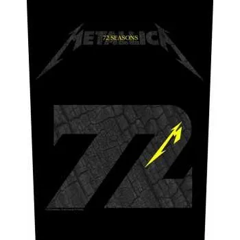 Nášivka Merch Metallica: Metallica Back Patch: Charred M72