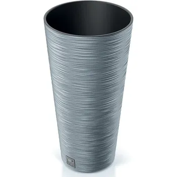 PROSPERPLAST Květináč - FURU SLIM Průměr: 30 cm, Barva: beton