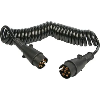 Příslušenství pro přívěs Propojovací kabel spirálový 2 x 7pin, 7 x 1 mm, PVC koncovky, MULTIPA