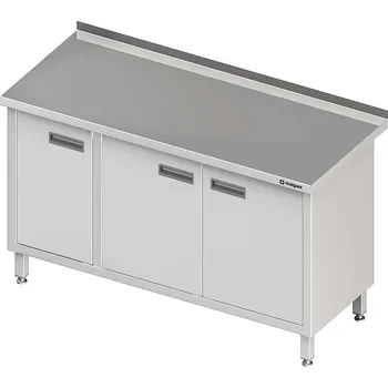 Dětský stůl Přístěnný stůl s křídlovými dveřmi 1400x600x850 mm | STALGAST, 980166140