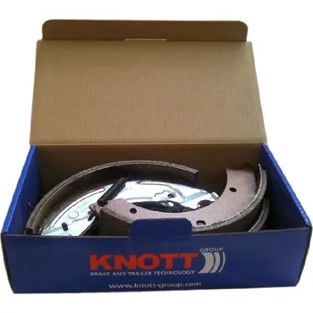 Brzdová čelist Brzdové čelisti komplet 200x50 mm, Knott