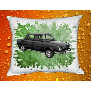 Povlak na polštářek Polštář s Českým autem 002 (auta České výroby)