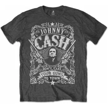 Merch Johnny Cash: Tričko Don't Take Your Guns To Town XXL 2022