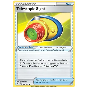 Sběratelská karetní hra Pokémon TCG Telescopic Sight 160/185