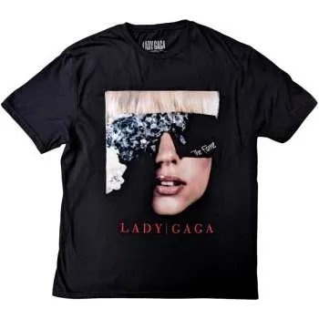Pánské tričko Merch Lady Gaga: Lady Gaga Unisex T-shirt: The Fame Photo (medium) M