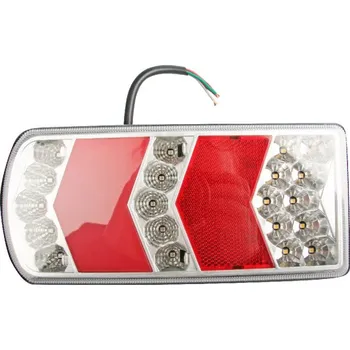 Autodíl Sdružené světlo TRS006 pravé, LED, s osvětlením SPZ, 12 / 24 V MULTIPA