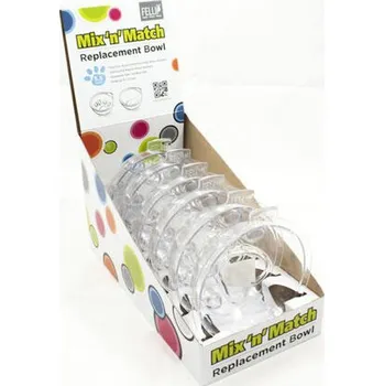 Miska pro psa Náhradní vnitřek misky – Manner Transparent Clear