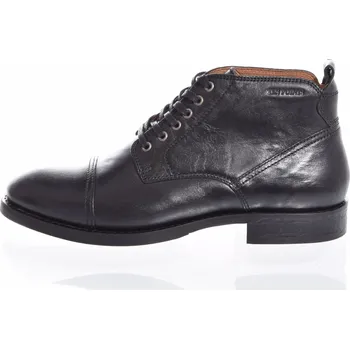 Pánská zimní obuv Tenpoints Pánská kožená kotníková obuv značky TEN POINTS TP 60042 101 Velikost: 40, barva: 101 black