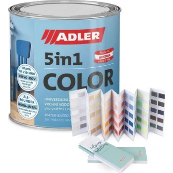 Barva na dřevo Adler 5in1-Color - Univerzální vodou ředitelná barva - míchaný odstín 0,75L